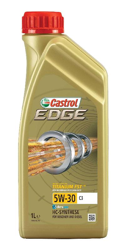 Castrol Edge - Huile moteur 5W-30 C3 1L (étiquette allemande) - Castrol LI_0