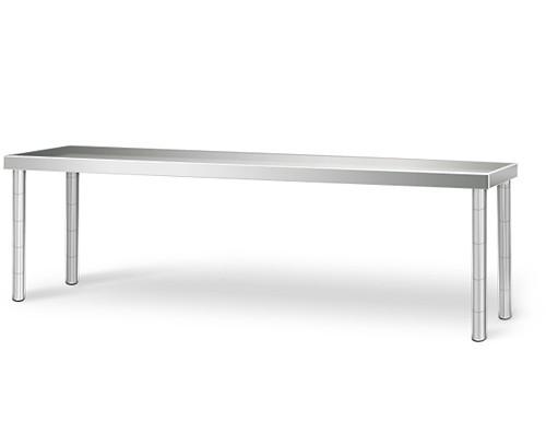 Étagère supérieure en inox de 140 cm_0