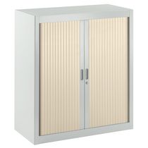 ARMOIRE À RIDEAUX DÉMONTABLES UNION 100 X 90 CM GRIS-BEIGE