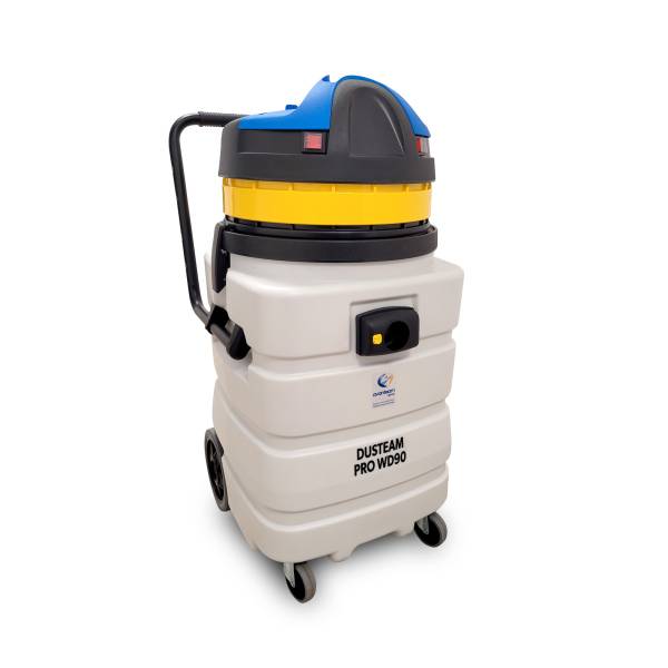 Aspirateur eau et poussière sur chariot - DUSTEAM WD90 PRO - Cuve incassable 60L en PEHD - Moyennes et grandes surfaces_0