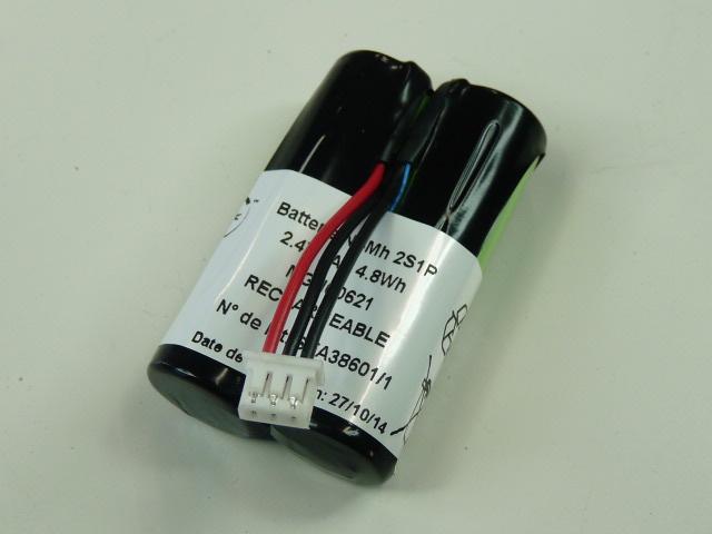 BATTERIE NIMH 2X AA ST1 2S1P F40 2.4V 2000MAH MOLEX_0