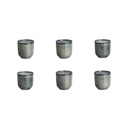 Bjorn Tasse ZEN 20cl - 6 pièces - Natural - gris 3701488305744_0