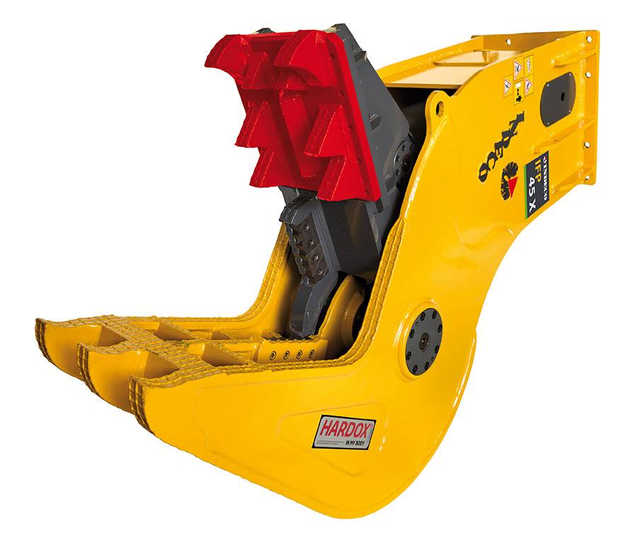 Broyeur à béton Indeco - DSTP France - HARDOX® ultra-résistants - Limousin_0