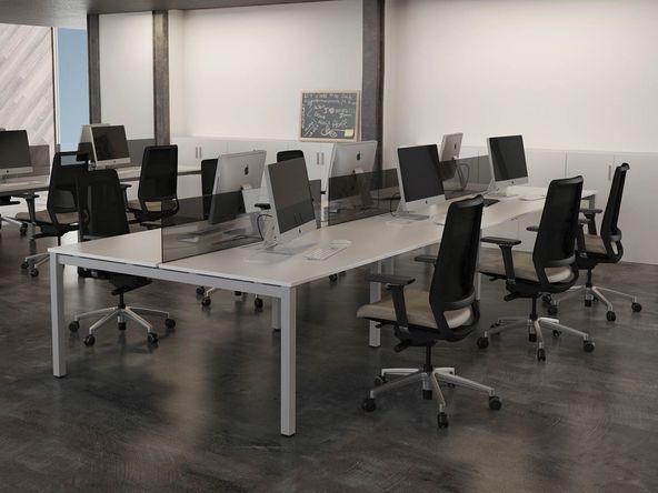 Bureau bench 6 personnes pas cher_0