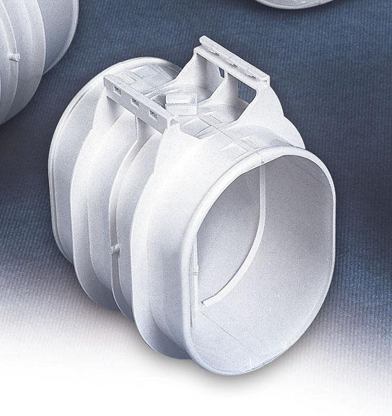 Clapet anti-retour de dosage oval - 200 mm_0