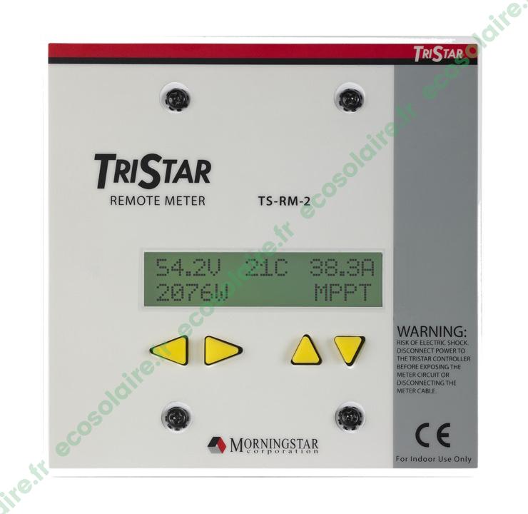 Compteur numérique à distance TS-RM-2 - Compatible Tristar et Tristar MPPT - MORNINGSTAR_0