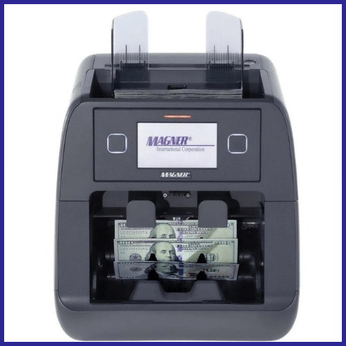 Compteuse de billets Magner 2000V - Multi-devises, USB/Série, Sécurité Avancée, Écran Tactile LCD_0