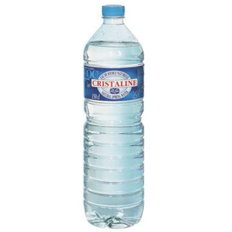 CRISTALLINE EAU PLATE CRISTALINE - 1,5 L (LOT 12 BOUTEILLES)