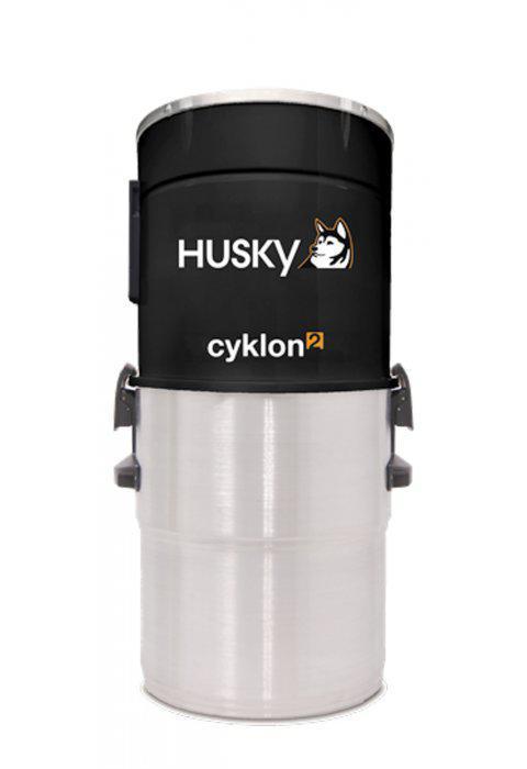 Cyk-270i - Système d'aspiration centralisée Husky Cyklon² - hybride avec double filtration et garantie 25 ans_0
