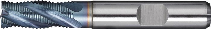Fraise deux tailles PROMAT - DIN 844 type HR - D. Nominal 25 mm - L. Garniture 63 mm - HSS-Co5 TiCN - DIN 1835 B - 4 lames courtes_0