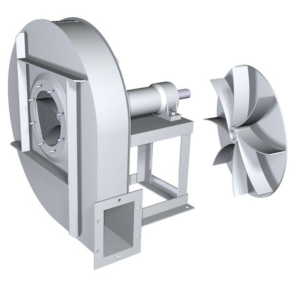 Ventilateur centrifuge industriel GFQ - Cimme - dimensions 400/1120 - débit 6 à 372 m³/min_0