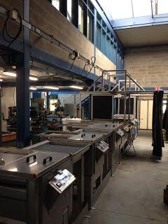 Installation de ressuage par immersion - postes d'application, lavage automatique et séchage pour secteur aéronautique_0