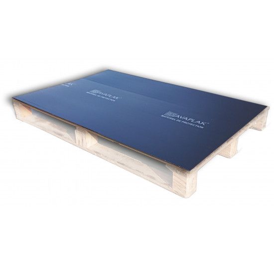 Intercalaire pour palettes et caisse-palettes - gravasac - de 120 x 80 cm, noir, 450 gr/m²_0