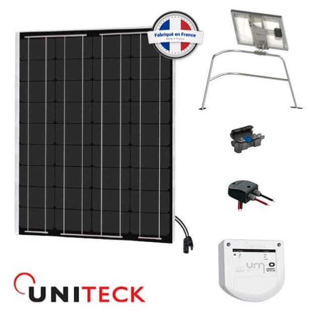 Kit solaire nautisme uniteck 50w 12v mppt_0