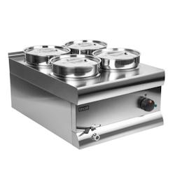 Lincat Silverlink 600 Bain-marie BS4W 4x 4,5L - 5056105100317_0