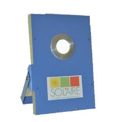 Luminaire d'éclairage public LED 4.5W - Hauteur conseillée 6m - Autonome solaire avec capteur photovoltaïque 5W_1