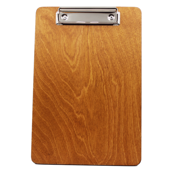 Menu planche bois « Frais du jour » - 24 coloris, 3 tailles, personnalisation gravure laser - Format A5, Slim, A4_0
