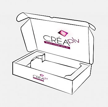 Packaging personnalisé - Créa-PLV - étui à bouteilles en simple ou double cannelure - Référence 4112_0