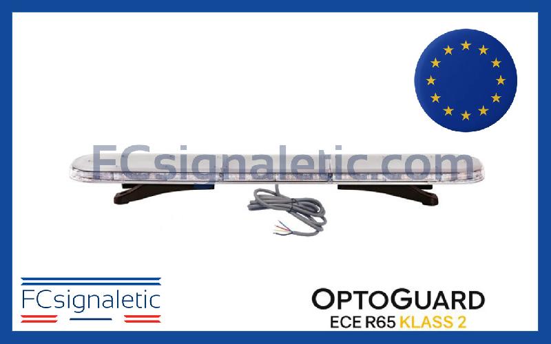 Rampe Optoguard Defender orange 2022mm avec supports universels LEDSON_0