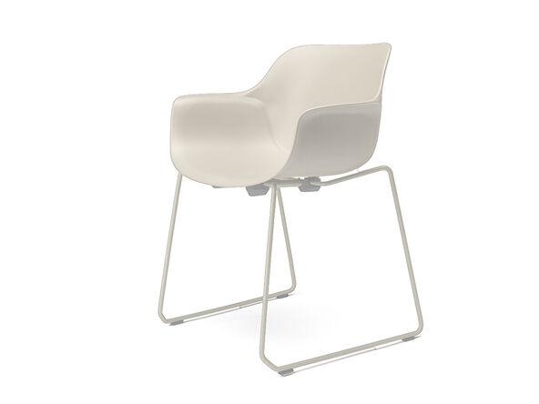 Fauteuil pieds luge écoresponsable Abril Forma 5_0