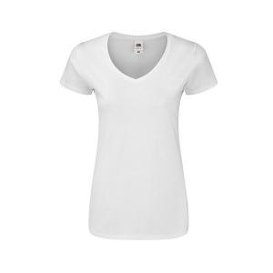 T-shirt femme blanc - iconic v-neck référence: ix359723_0