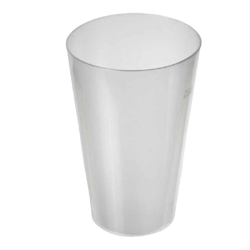 Verre Réutilisable PP - 330 ml - Transparent - par 20 - transparent plastique polypropylène 3760394098928_0