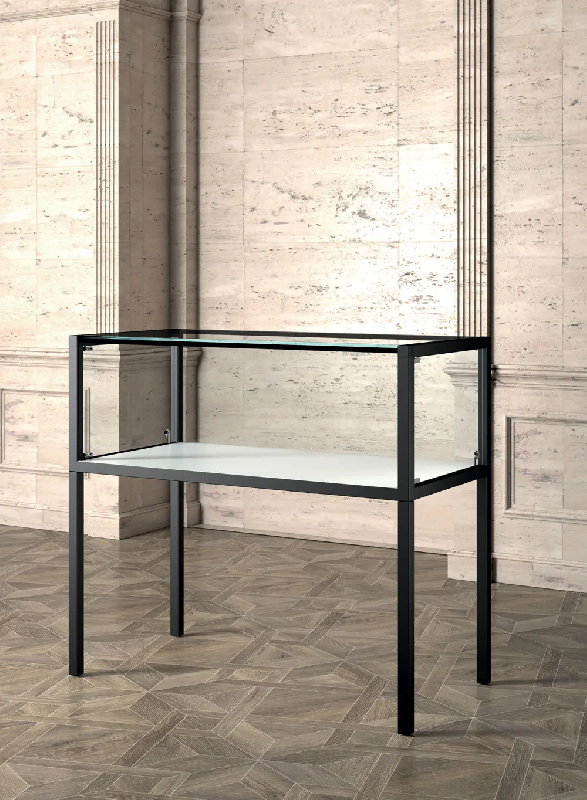 Vitrine table muséographique pieds mu/120ftva_0