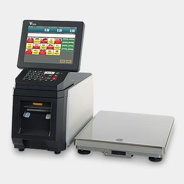 Groupe d'étiquetage manuel DPS 5000 - Digi - Balance + Indicateur + Imprimante haute résolution 300 ppp_0