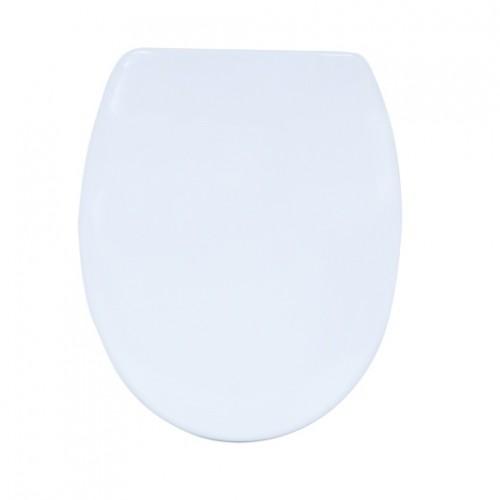 ABATTANT WC - THERMODUR - CHARNIÈRES INOX - BLANC MSV