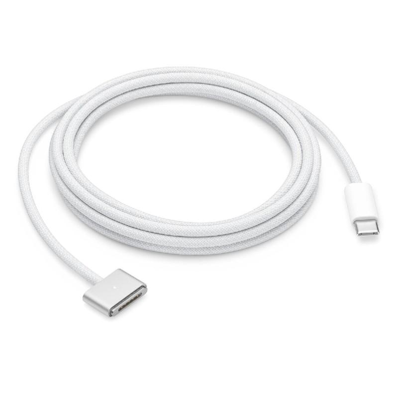 Apple USB-C vers MagSafe 3 Câble (2 m) - Argent - 0195949396489_0