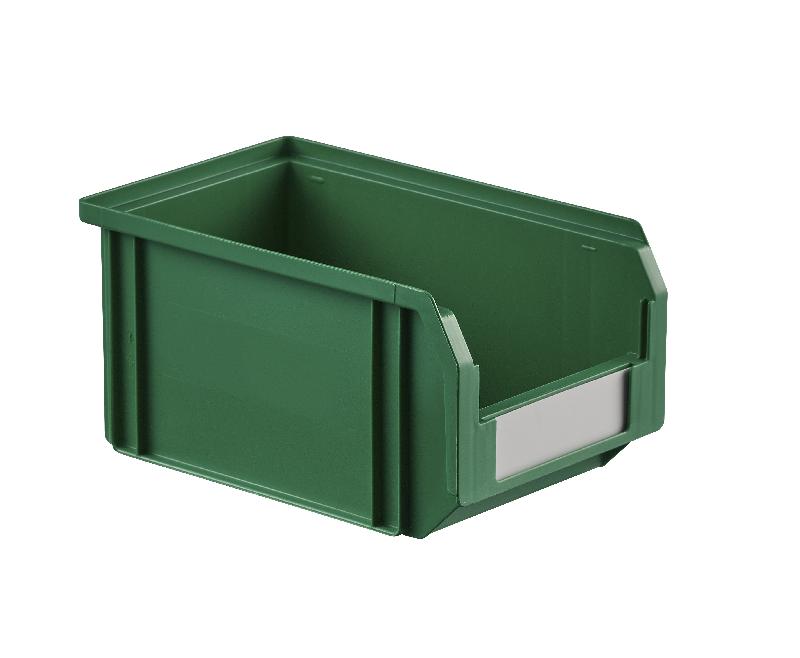 Bac à bec plastique - 3.8 litres - coloris vert - dimensions intérieures et hors tout_0
