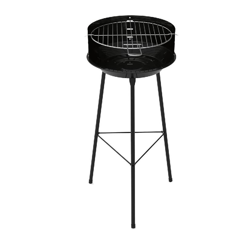 Barbecue portable au charbon de bois Riglos en acier Ø355mm - GSC 401000004_0