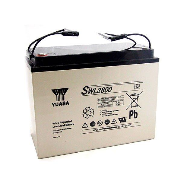Batterie onduleur (UPS) Yuasa SWL3800 - 12V 135Ah M8-F - AGM étanche, décharge rapide, durée de vie 10 ans_0