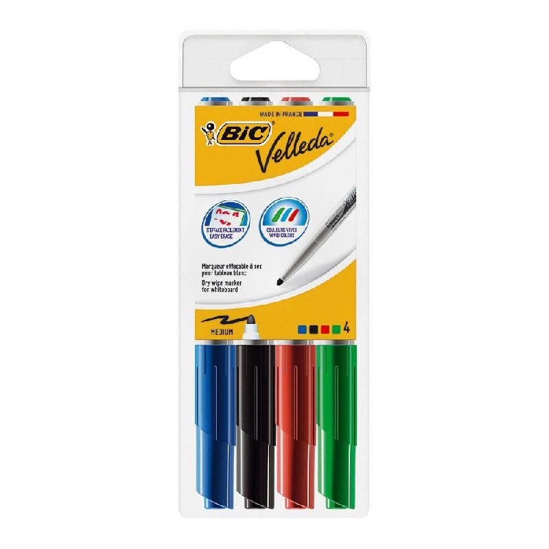 Achetez BIC Velleda Feutres 1781 pour Tableau Blanc Effaçables à