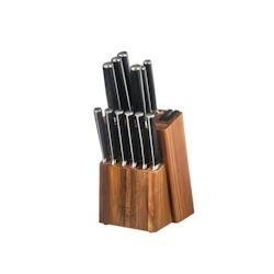 Bjorn Bloc couteaux de cuisine et couteaux à steak JONA LOVIISA - 14 pièces - noir 3701488307830_0