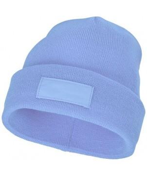 BONNET AVEC PATCH BOREAS BLEU CLAIR - CASQUETTES ET BONNETS PUBLICITAIRES