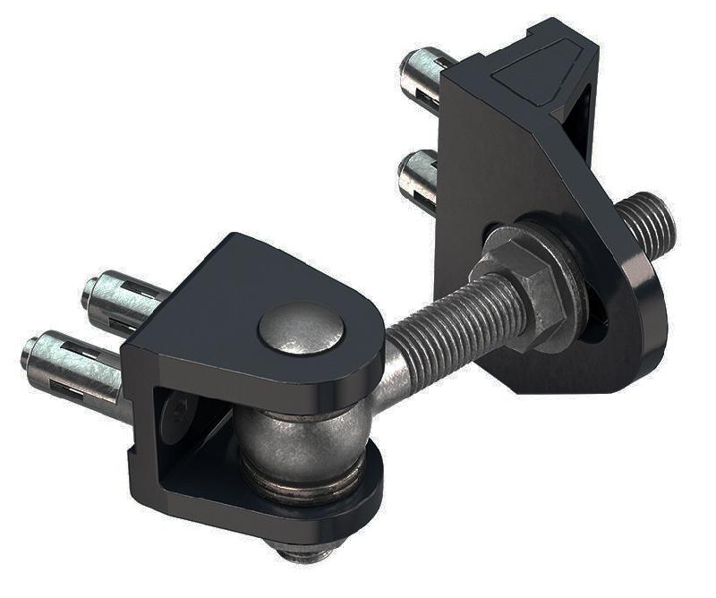 Charnière à visser bolton hd4d 16mm quick-fix noir 9005 - LOCINOX - p00013389-9005 - 827174_0