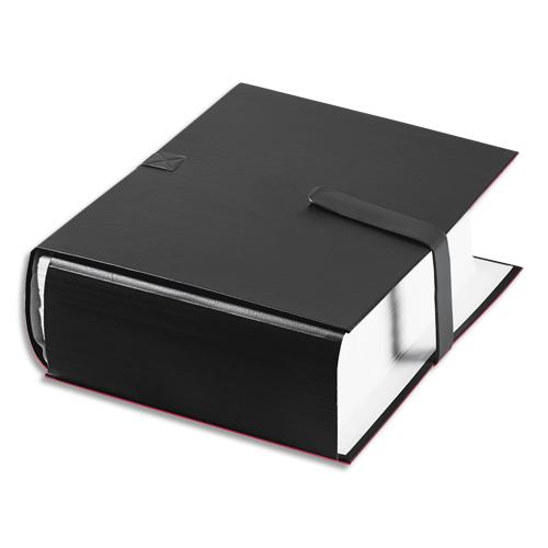 CHEMISE EXTENSIBLE PVC. FERMETURE PAR SANGLE VELCRO®. DOS 16CM. COLORIS NOIR - LOT DE 2