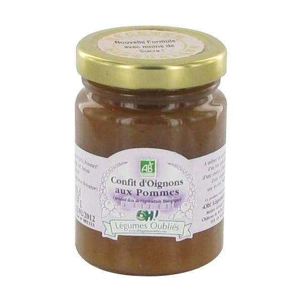 OH! LÉGUMES OUBLIÉS CONFIT D'OIGNONS AUX POMMES 120G CONDIMENTS GOURMETS