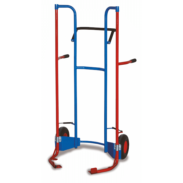 Diable porte pneus manuel - Ressort à gaz - 200 kg - 2 roues gonflées_0