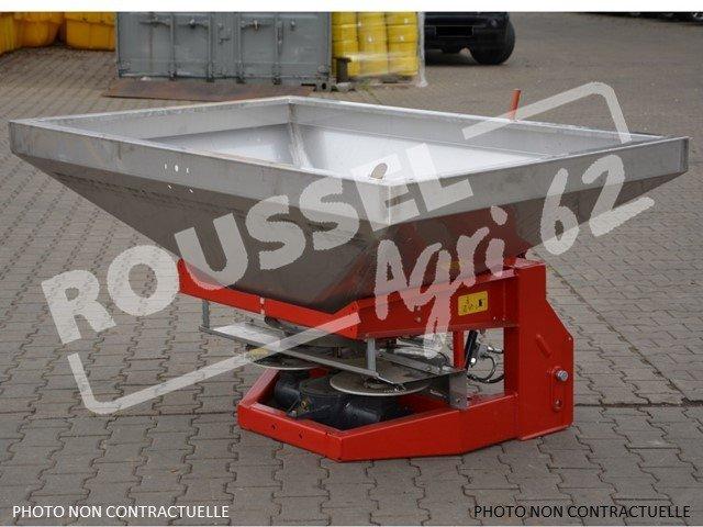 Distributeur d'engrais NC SR1500 Inox - épandeur centrifuge 1500L avec double disques - En occasion_0