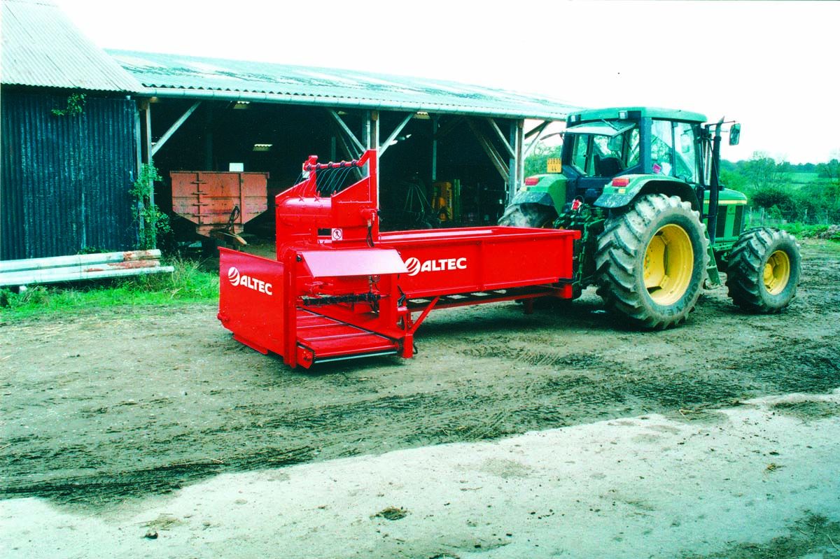 Dt125 latérale pailleuse agricole - altec - paillage à disques 6 m_0