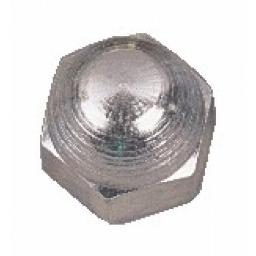 ÉCROU BORGNE EN ACIER ZINGUÉ - DIAMÈTRE 3 MM - 200 PIÈCES BRICOZOR