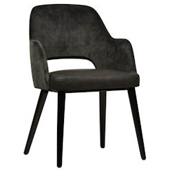 FAUTEUIL OLSEN  Anthracite Euro Mobilier Chr - gris textile 3760380010903_0