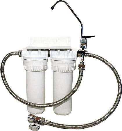Filtre d'eau potable sous evier à carbofiltration_0