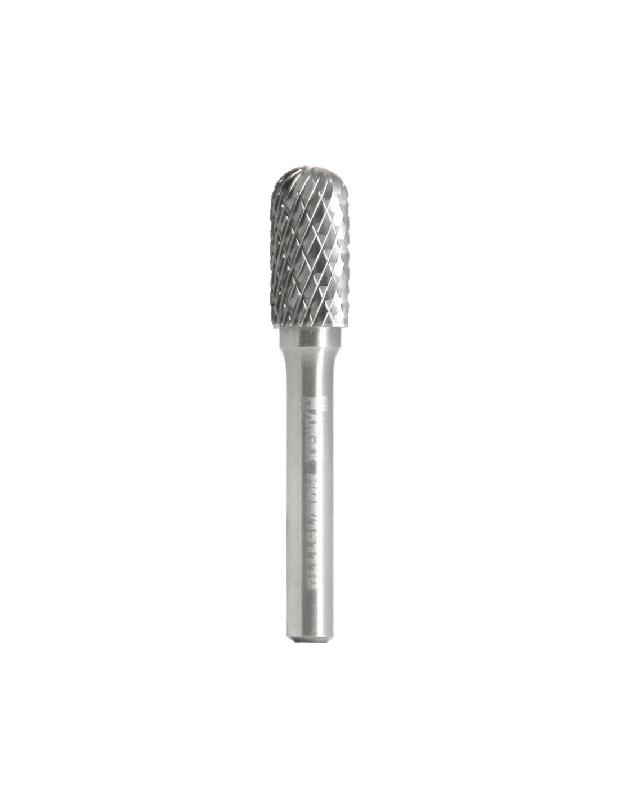 FRAISE CARBURE CYLINDRIQUE À BOUT ROND 6 X 18 MM LONGUEUR 80 MM - HANGER - 151106