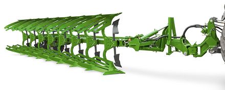 Hektor charrue semi-portée - Amazone - 6 à 8 corps - largeur de travail réglable de 38 à 50 cm - pour tracteurs jusqu'à 360 chevaux_0
