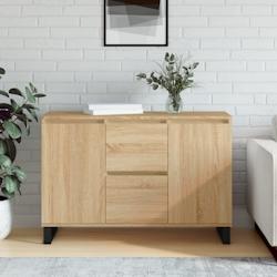 Helloshop26 - Buffet bahut commode armoire meuble de rangement organisateur cuisine salle de séjour salon sonoma 104 x 35 x 70 cm 02_0031488 - 300021_0
