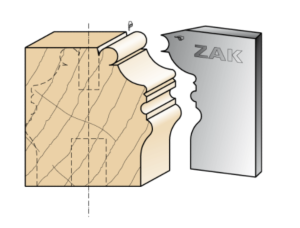JEU DE 2 FERS ZAK531352 HAUTEUR 50MM