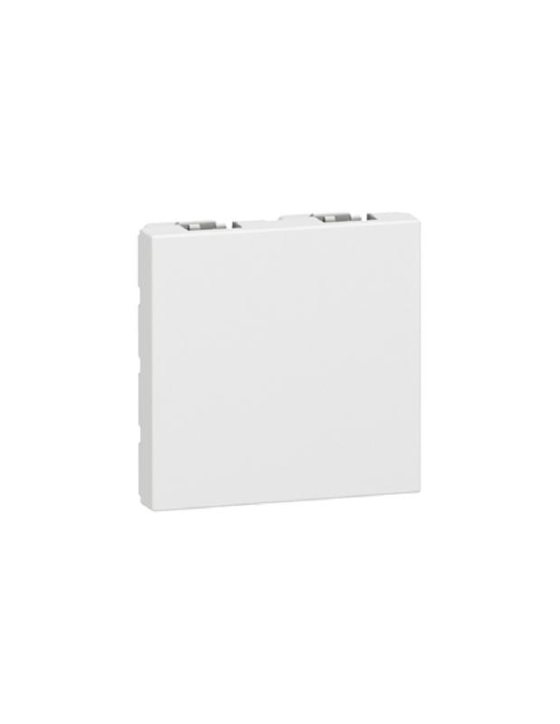 OBTURATEUR MOSAIC BLANC IP41 EN PLASTIQUE 2 MODULES - LEGRAND - 077071